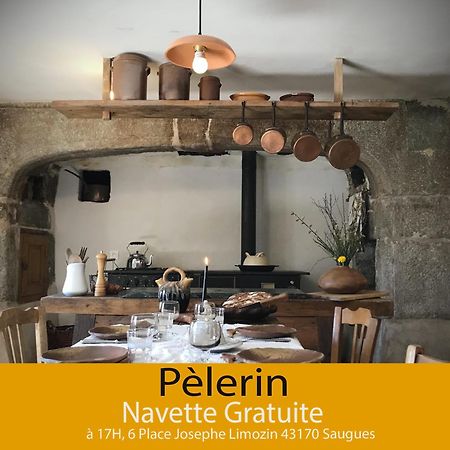 Chambres Et Tables D'Hotes - Les Ateliers De Pontajou - Pelerin Navette Gratuite A Saugues Venteuges エクステリア 写真